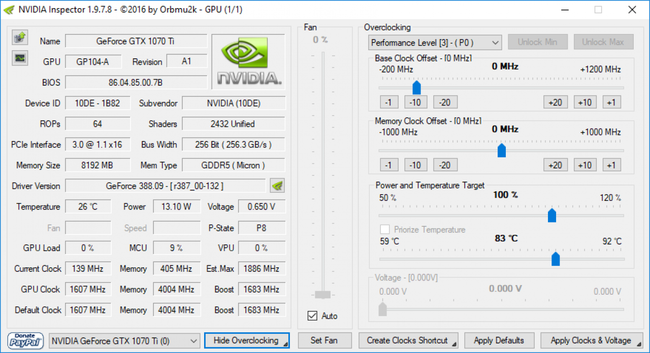 [02/11/2017] Nvidia Geforce GTX 1070 Ti in der Übersicht