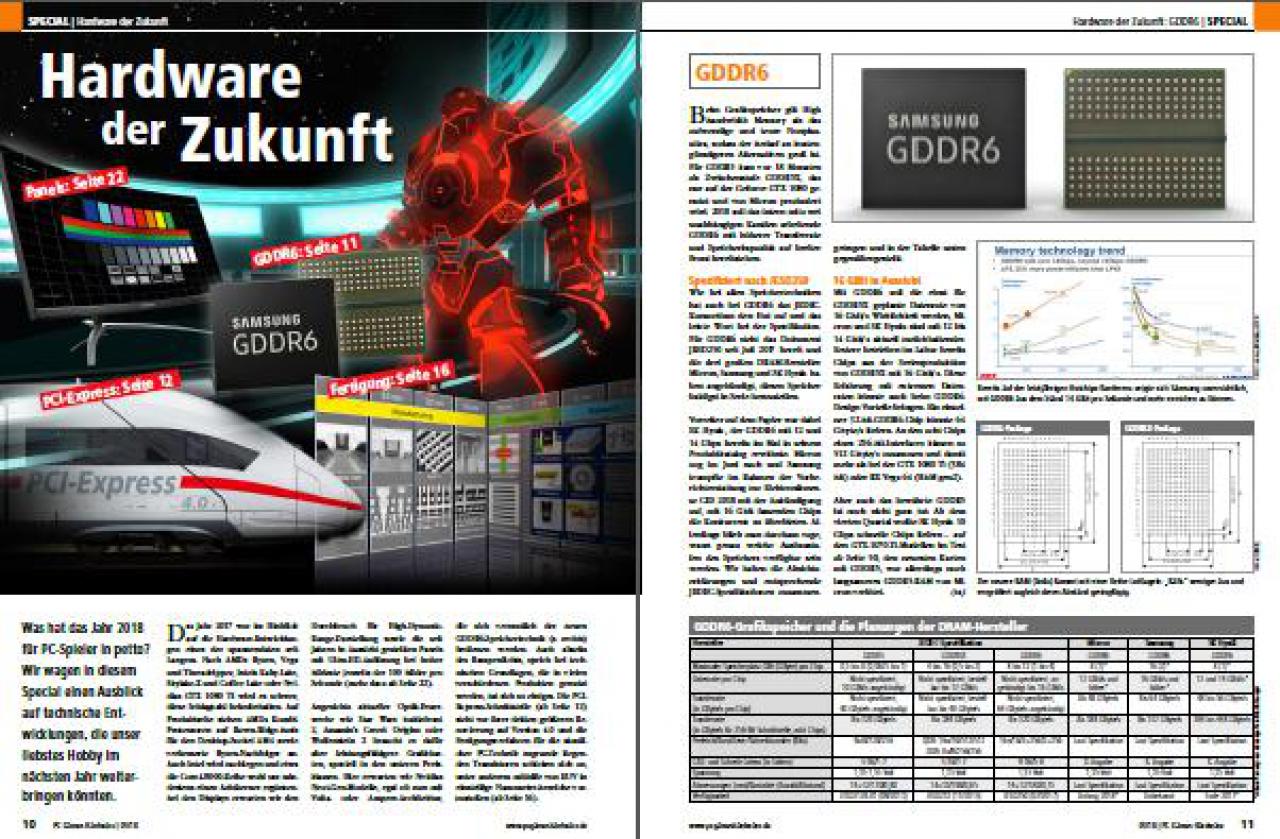[29/11/2017] Specials 01 PC Games Hardware #207 Ausgabe 01-2018