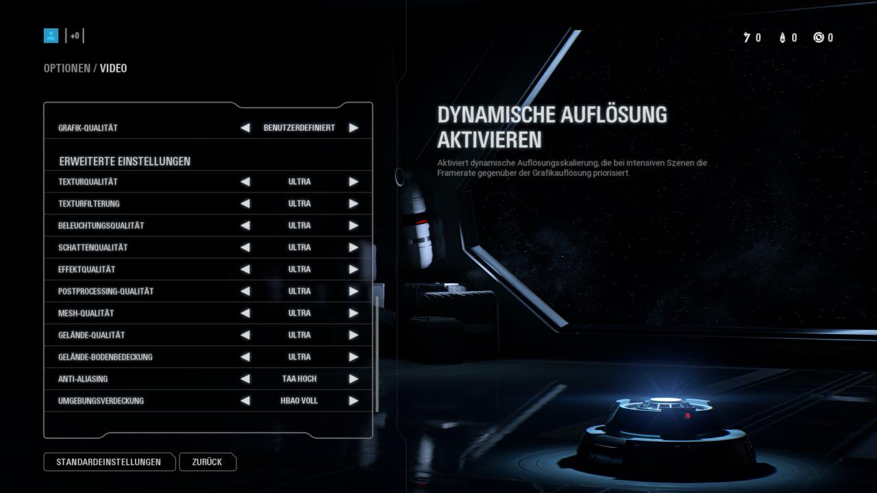 [09/11/2017] Star Wars Battlefront 2: Grafikmenü #3
