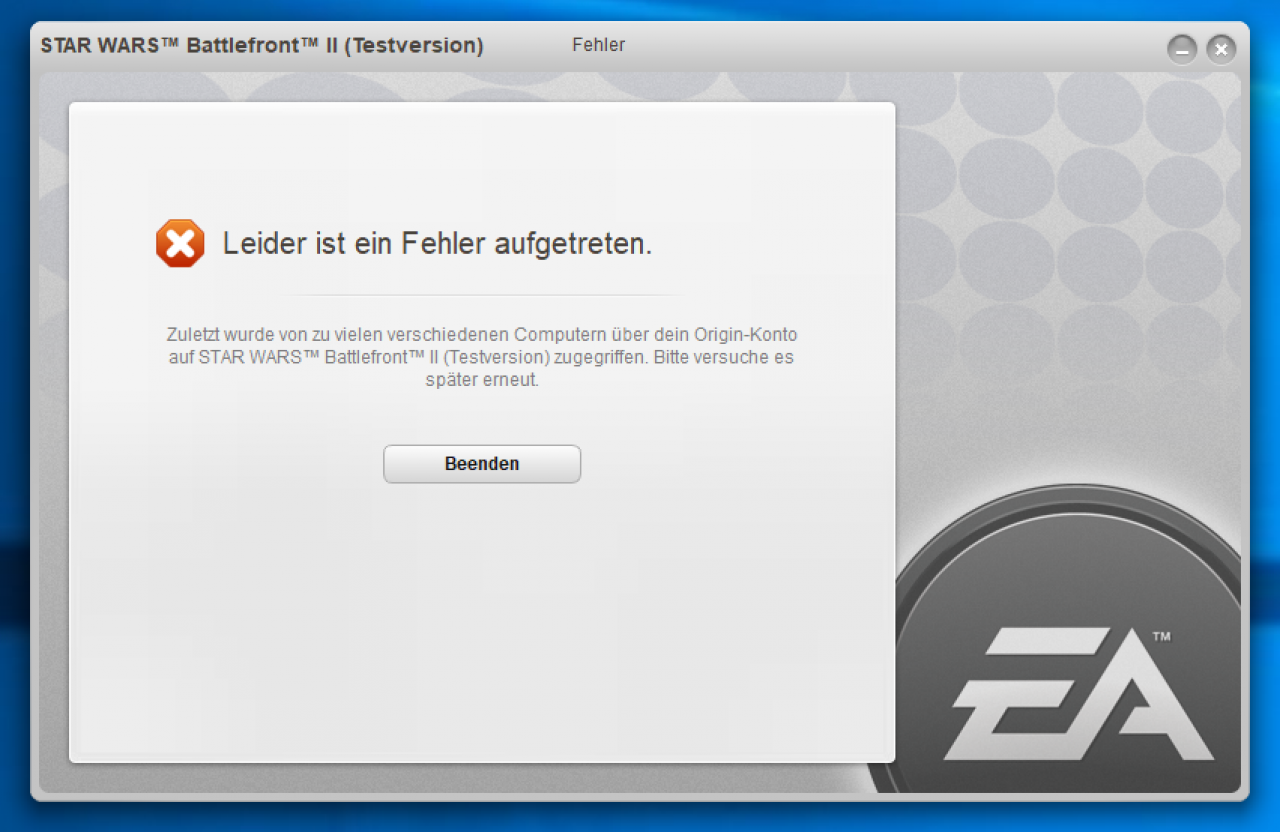 [10/11/2017] Star Wars Battlefront 2 : Weitere Benchmarks verzögern sich, da das Origin-DRM nach wenigen Hardware-Wechseln das Spiel sperrt.&nbsp;