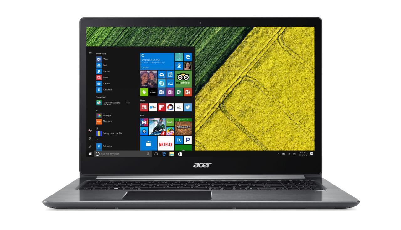[20/12/2017] Acer Swift 3 mit Raven Ridge: Erstes Ryzen-Mobile-Notebook in Deutschland verfügbar (3)