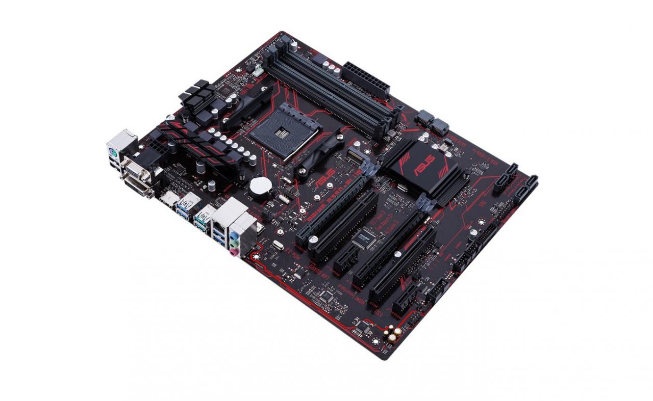[23/12/2017] Asus Prime B350-Plus für ca. 85 Euro: Das Preis-Leistungs-Verhältnis von den meisten B350-Mainboards ist gut. Das Asus-Modell bietet alle wichtigen Funktionen inklusive USB 3.1.