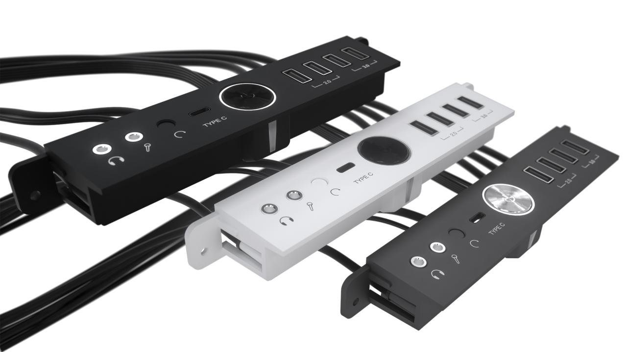 [19/12/2017] Fractal Design Define R6 - Zubehör 1:&nbsp;Connect D1 USB Kit mit USB C und USB 3.1 Gen 2 Unterstützung (Ca. 30 Euro/Verfügbarkeit Ende Q1 2018)