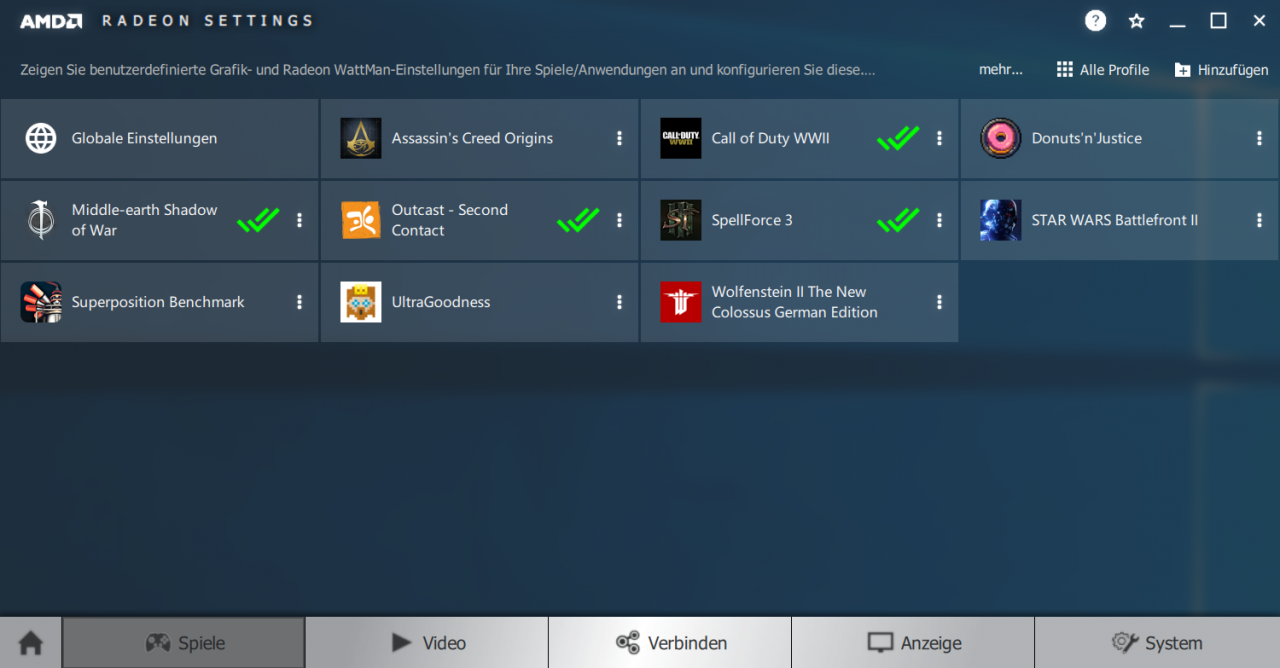 [09/12/2017] Radeon Settings Adrenalin Edition - Spiele