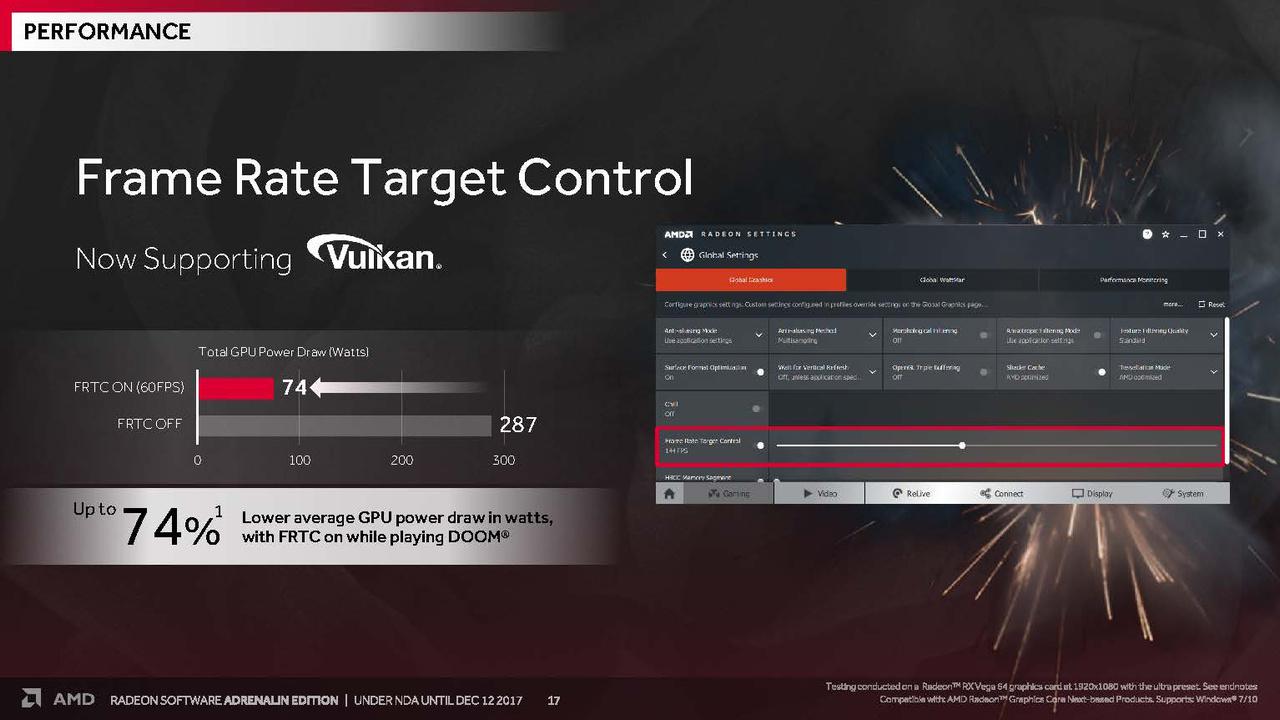 [12/12/2017] Radeon Software Adrenalin Edition presentation 17