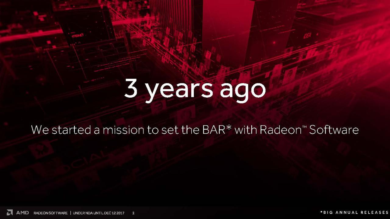 [12/12/2017] Radeon Software Adrenalin Edition presentation 2