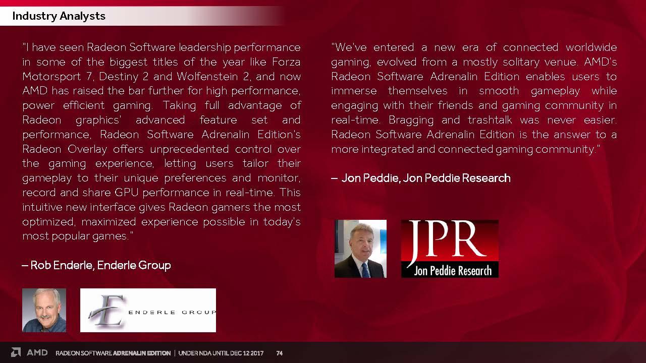 [12/12/2017] Radeon Software Adrenalin Edition presentation 71