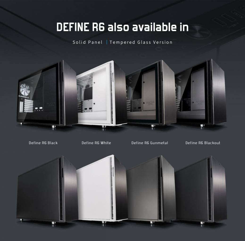 [20/12/2017] Fractal Design Define R6 - alle Varianten