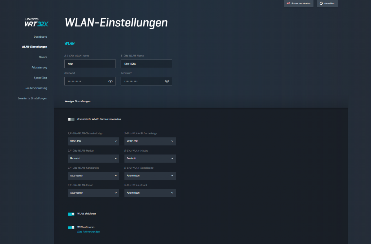 [01/12/2017] Linksys WRT32X im Test: Was leistet ein Router mit Killer Engine für 300 Euro? (7)