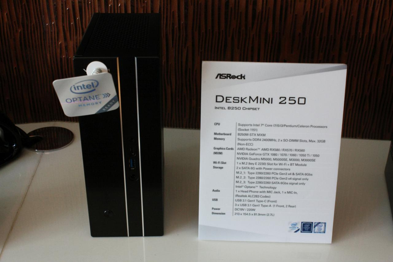 [12/01/2018] Asrock Deskmini 250