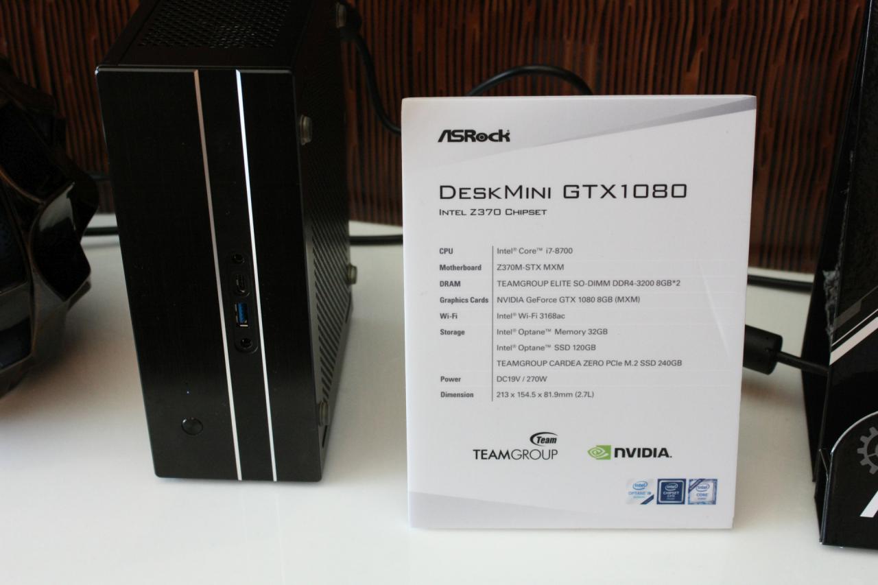 [12/01/2018] Asrock Deskmini GTX 1080