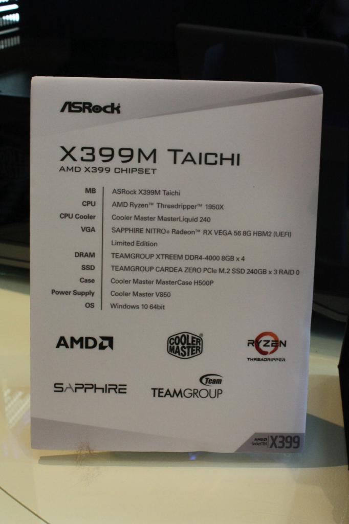 [12/01/2018] Asrock X399M Taichi 02