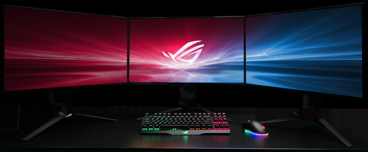 Asus Bezel-Free-Kit: Acryllinsen lassen Monitorränder verschwinden (2)