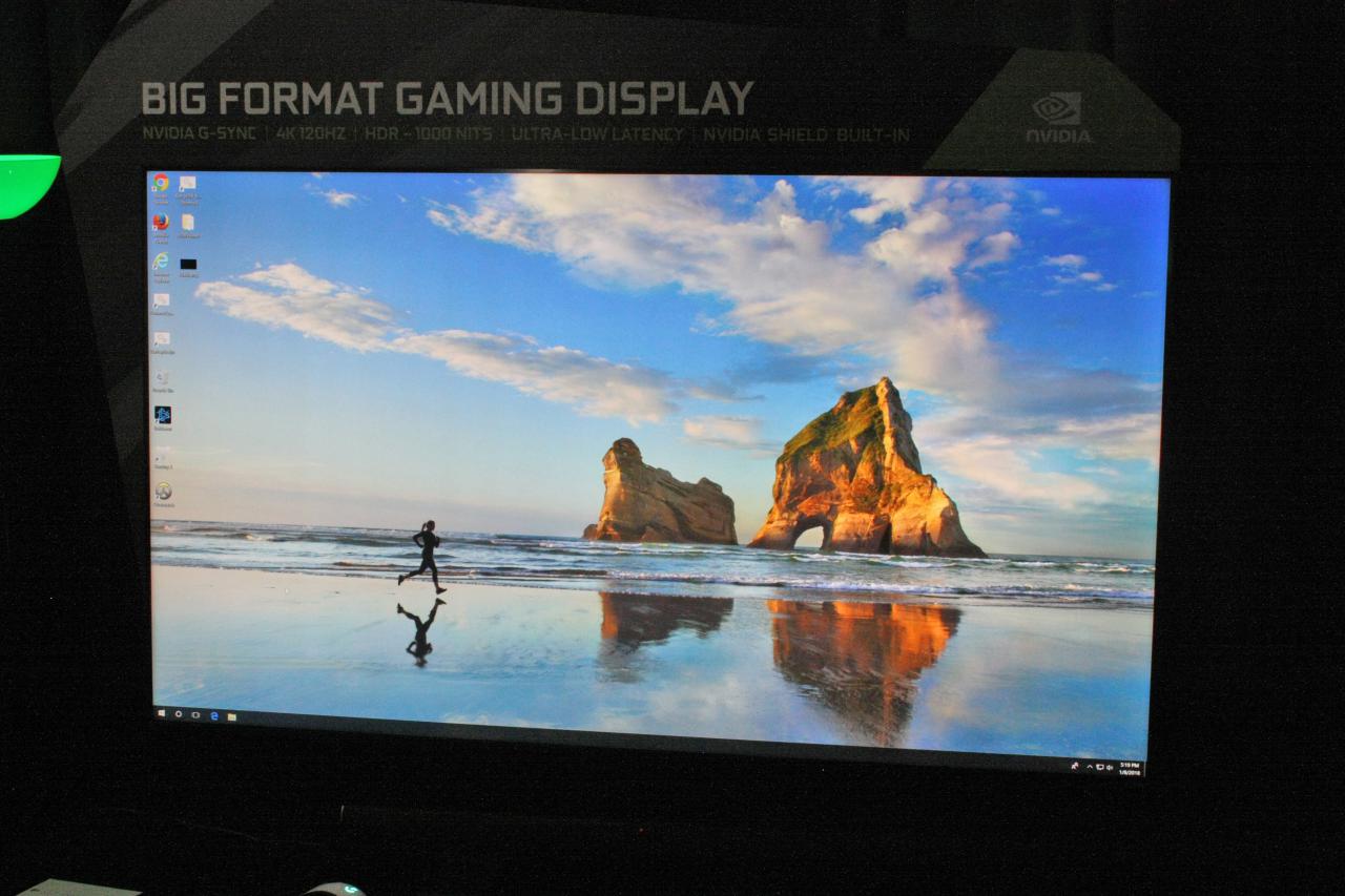 [10/01/2018] Nvidia auf der CES: BFG-Displays (3)