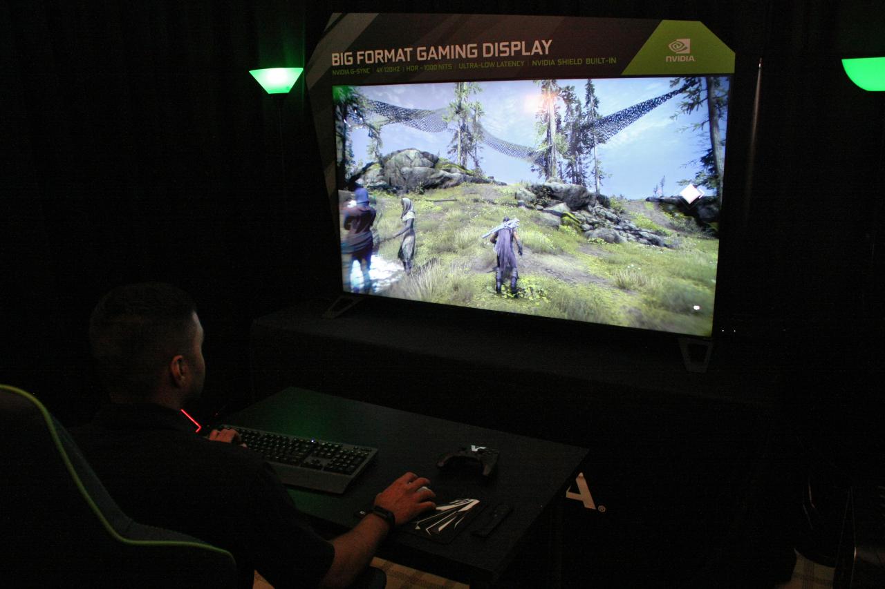 [10/01/2018] Nvidia auf der CES: BFG-Displays (4)