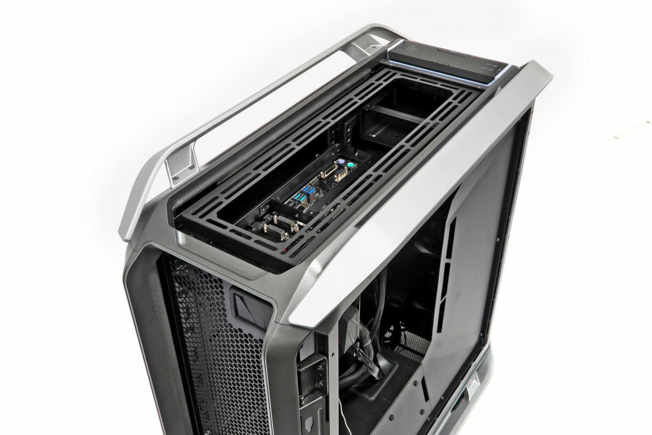 Cooler Master&nbsp;Cosmos C700P - Platinenrotation, Kühlung bei verschiedenen Platinenpositionen (12)