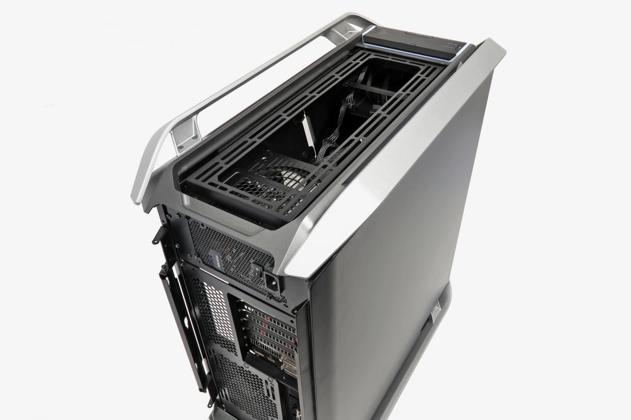 Cooler Master&nbsp;Cosmos C700P - Platinenrotation, Kühlung bei verschiedenen Platinenpositionen (14)
