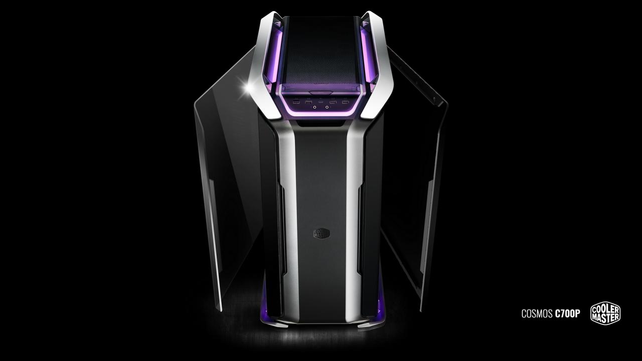 [16/01/2018] Cooler Master Cosmos C700P - Platinenrotation, Kühlung bei verschiedenen Platinenpositionen (2)