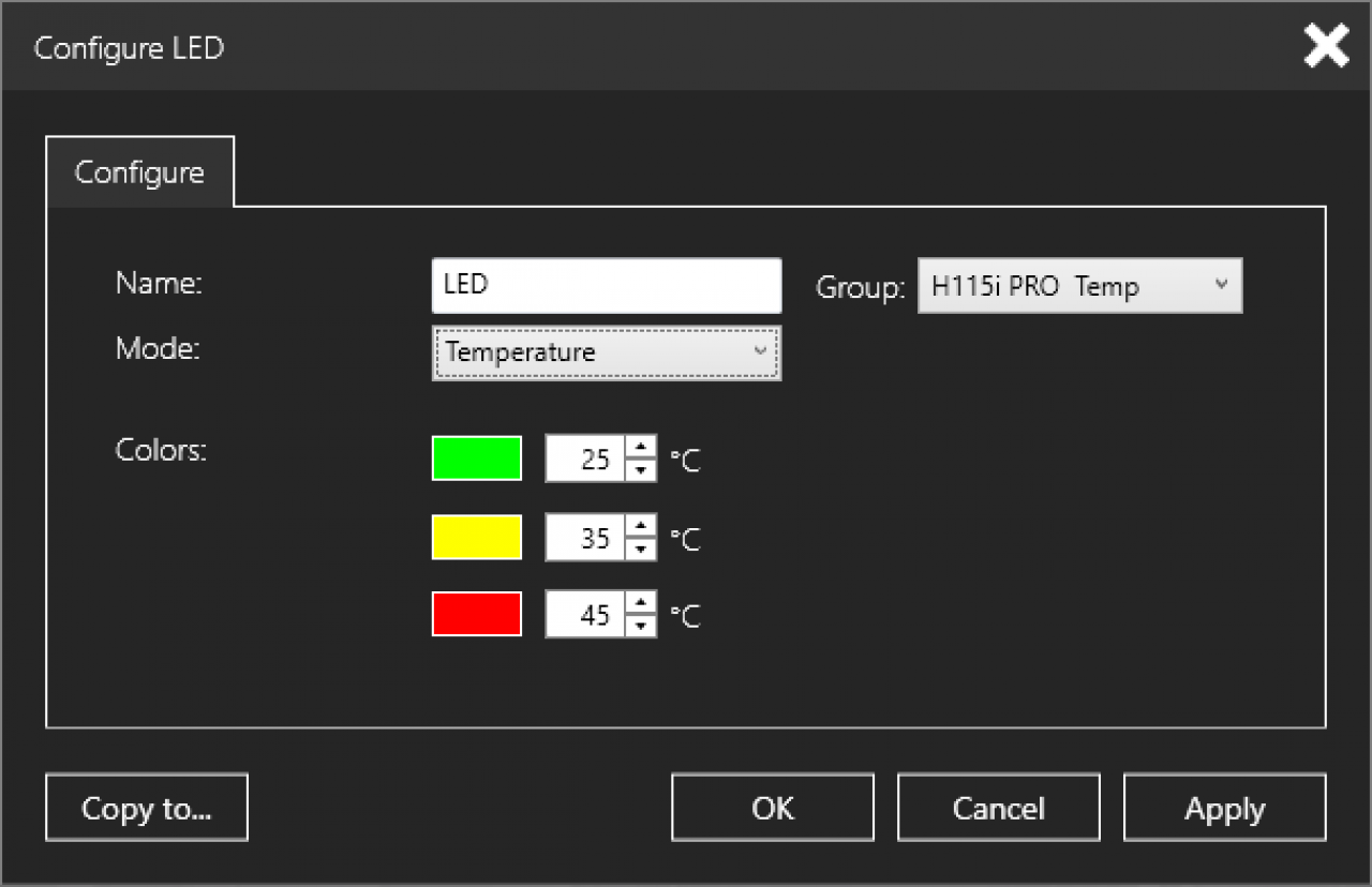 [04/01/2018] Corsair Link: Die Beleuchtung der H115i Pro RGB kann neben diversen Effekten auch Temperaturinformationen wiedergeben.