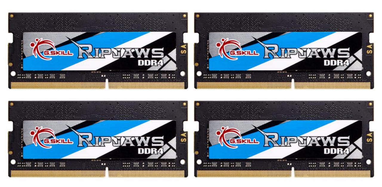 [02/01/2018] G.Skill: SO-DIMM RAM-Kit mit 64 GiByte und 3.466 MHz für Mini-ITX-PCs angekündigt (2)