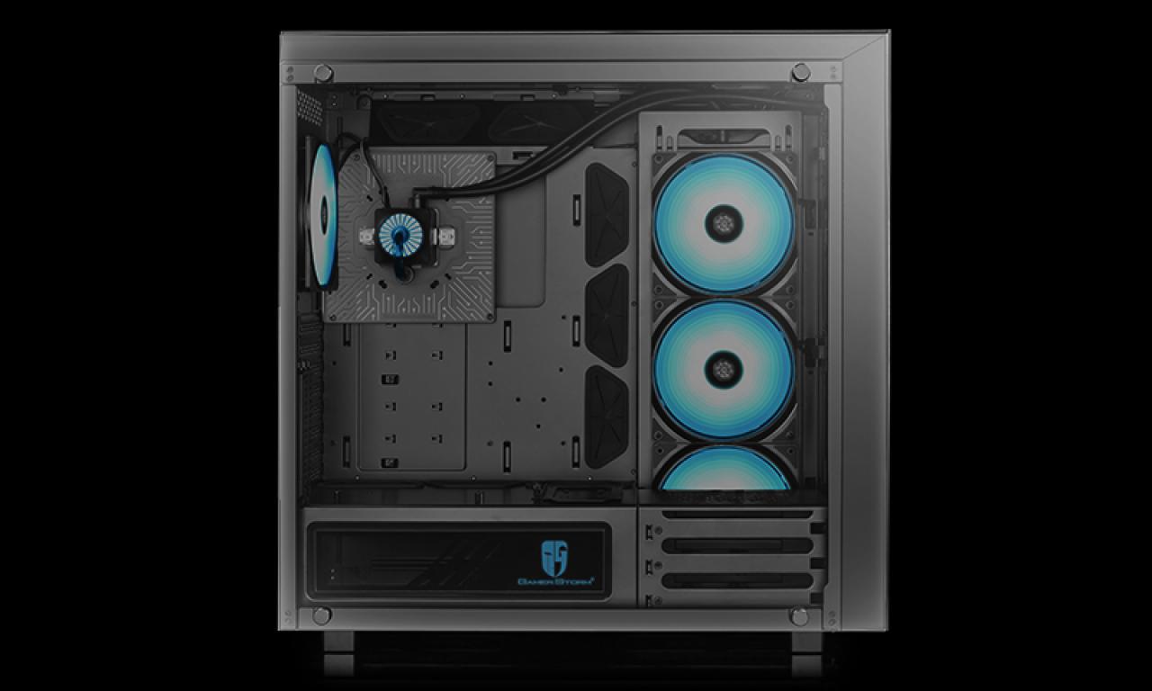 [26/01/2018] New Ark 90: Neues Gehäuse von Deepcool eignet sich für Wasserkühler (9)