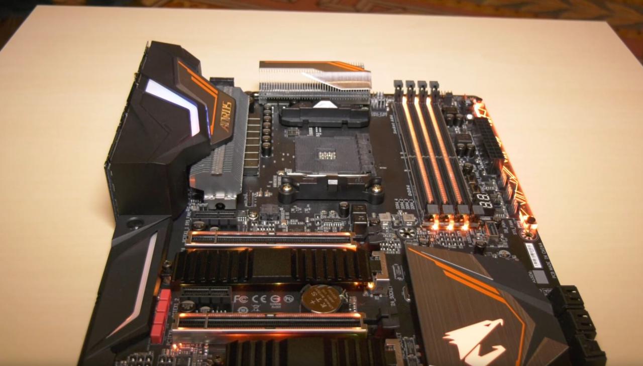 [08/01/2018] Gigabyte X470 Aorus Gaming 7 Wifi: Erstes Mainboard für Pinnacle Ridge zeigt sich (2)