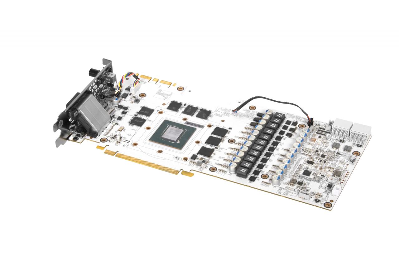 [10/01/2018] KFA2 Geforce GTX 1070 Ti HOF: Weißes Custom-Design mit zwei 8-Pin-Stromsteckern (1)