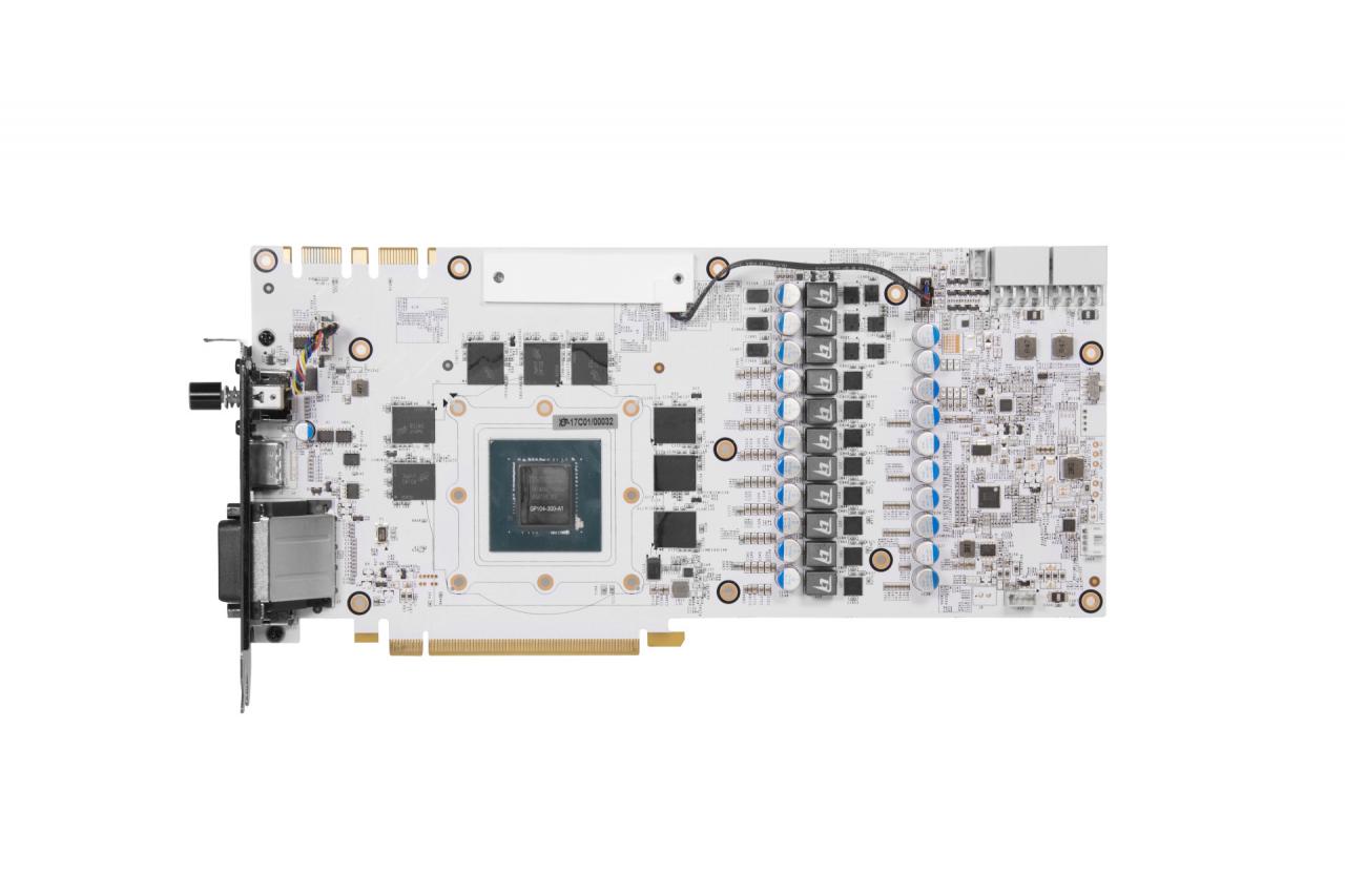 [10/01/2018] KFA2 Geforce GTX 1070 Ti HOF: Weißes Custom-Design mit zwei 8-Pin-Stromsteckern (3)