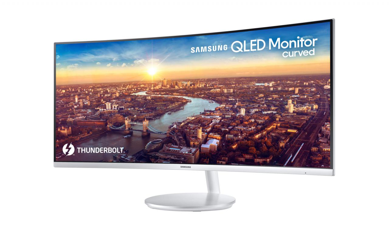 [03/01/2018] Samsung CJ791: 34-Zöller mit Thunderbolt 3 und 3.440 × 1.440 Pixeln (2)