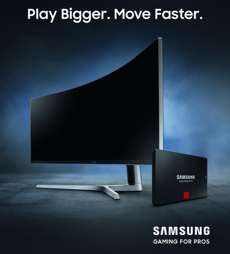 [23/01/2018] Samsung auf der Dreamhack:&nbsp;Play Bigger. Move Faster