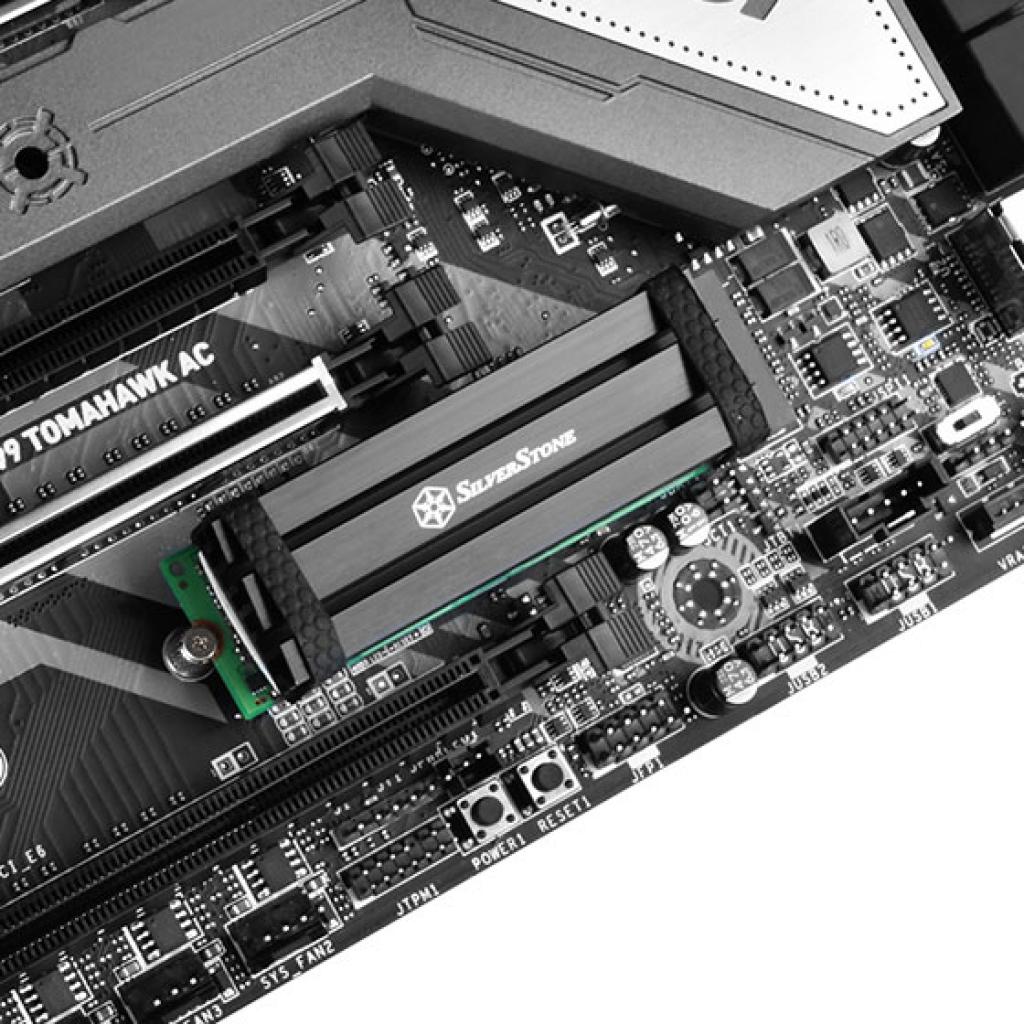 [03/01/2018] Silverstone TP02-M2: Großer M.2-Kühlkörper für NVMe-SSDs (6)