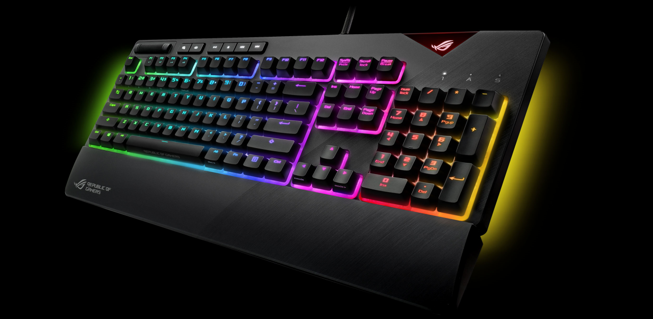 [14/02/2018] Asus ROG Strix Flare: Mechanische Tastatur im Zeichen der RGB-LEDs