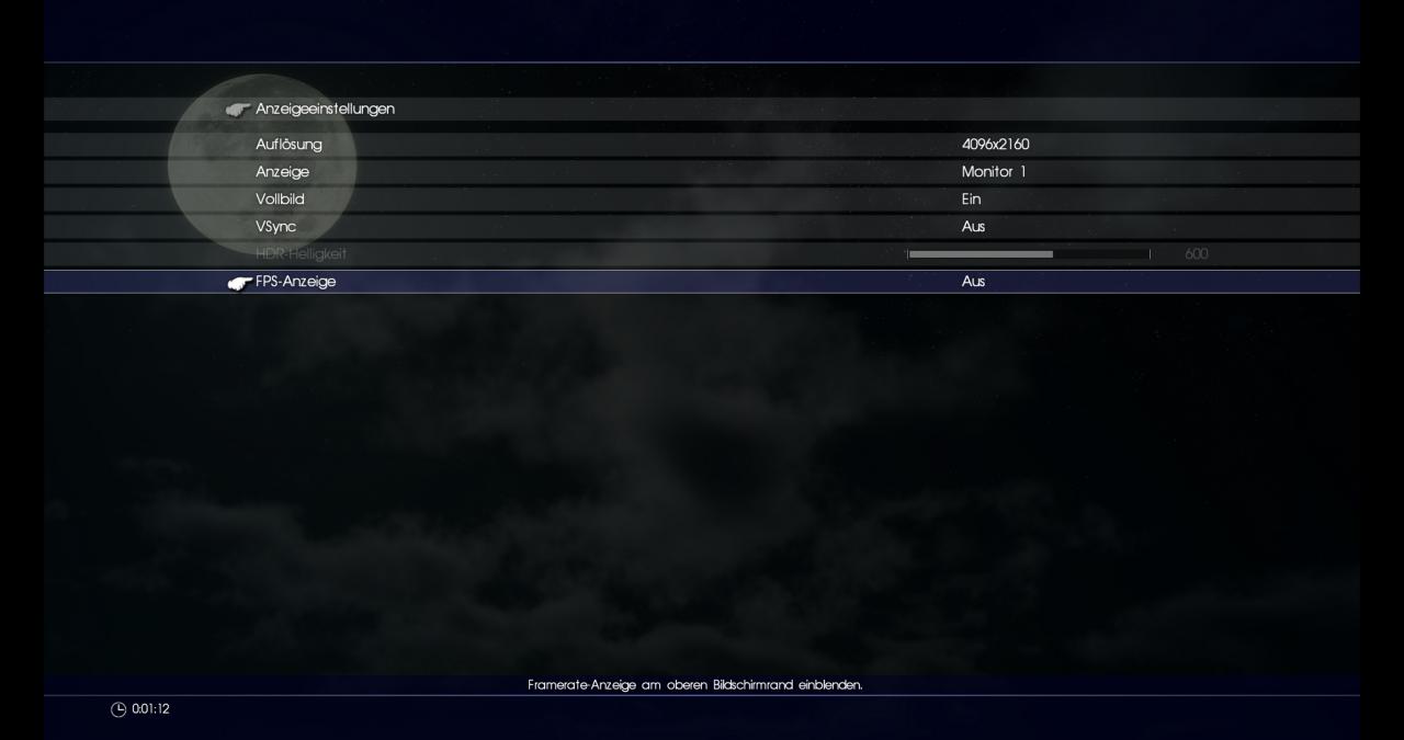 [27/02/2018] Final Fantasy 15 Windows Edition: Shots aus dem PC-Grafikmenü