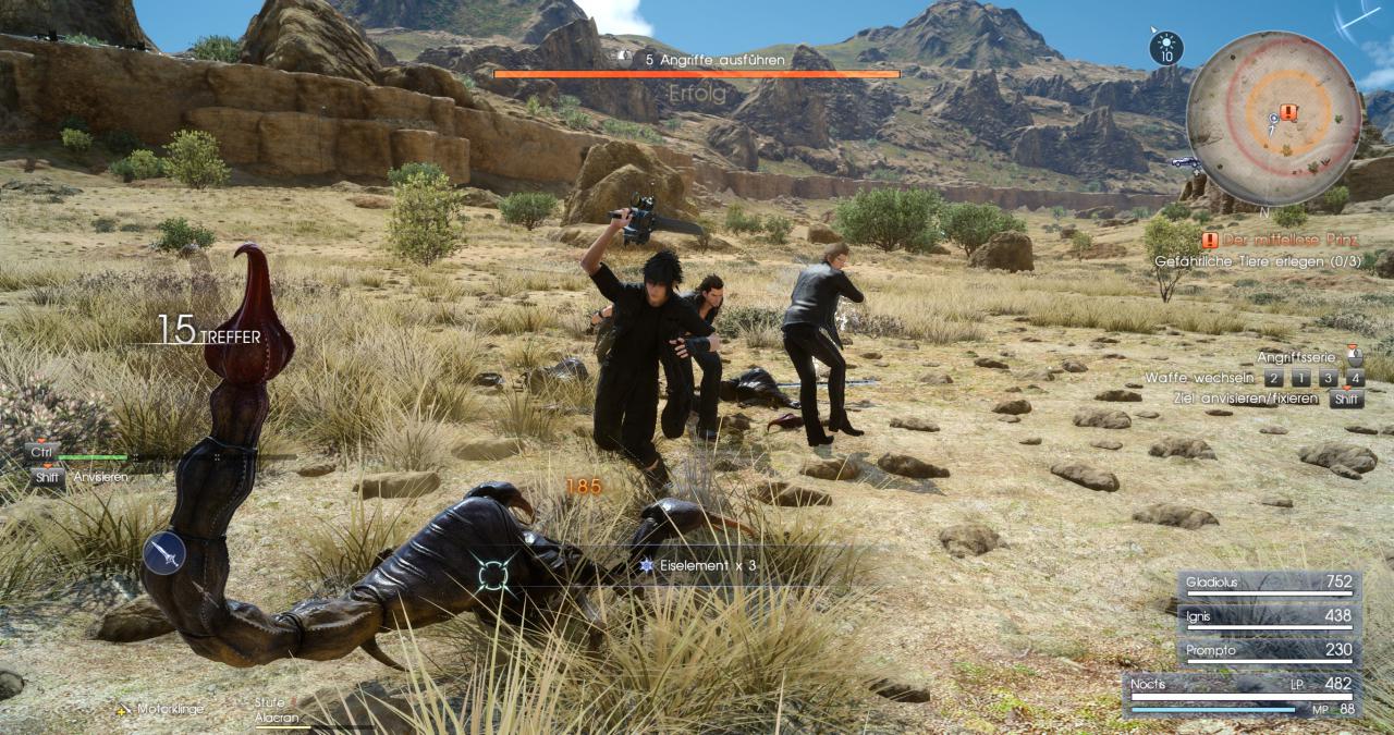 [27/02/2018] Final Fantasy 15 Windows Edition: Erste Technik-Eindrücke aus der kostenlosen Demo-Version (28)