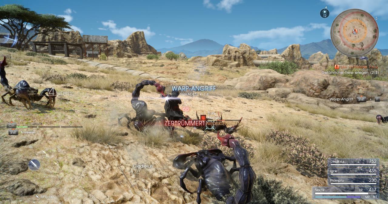[27/02/2018] Final Fantasy 15 Windows Edition: Erste Technik-Eindrücke aus der kostenlosen Demo-Version (32)