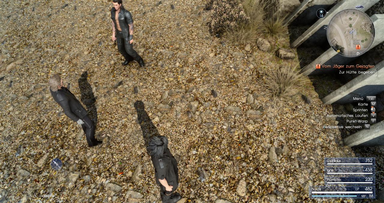 [27/02/2018] Final Fantasy XV PC Demo: Beispiel für eine der feinen Texturen.