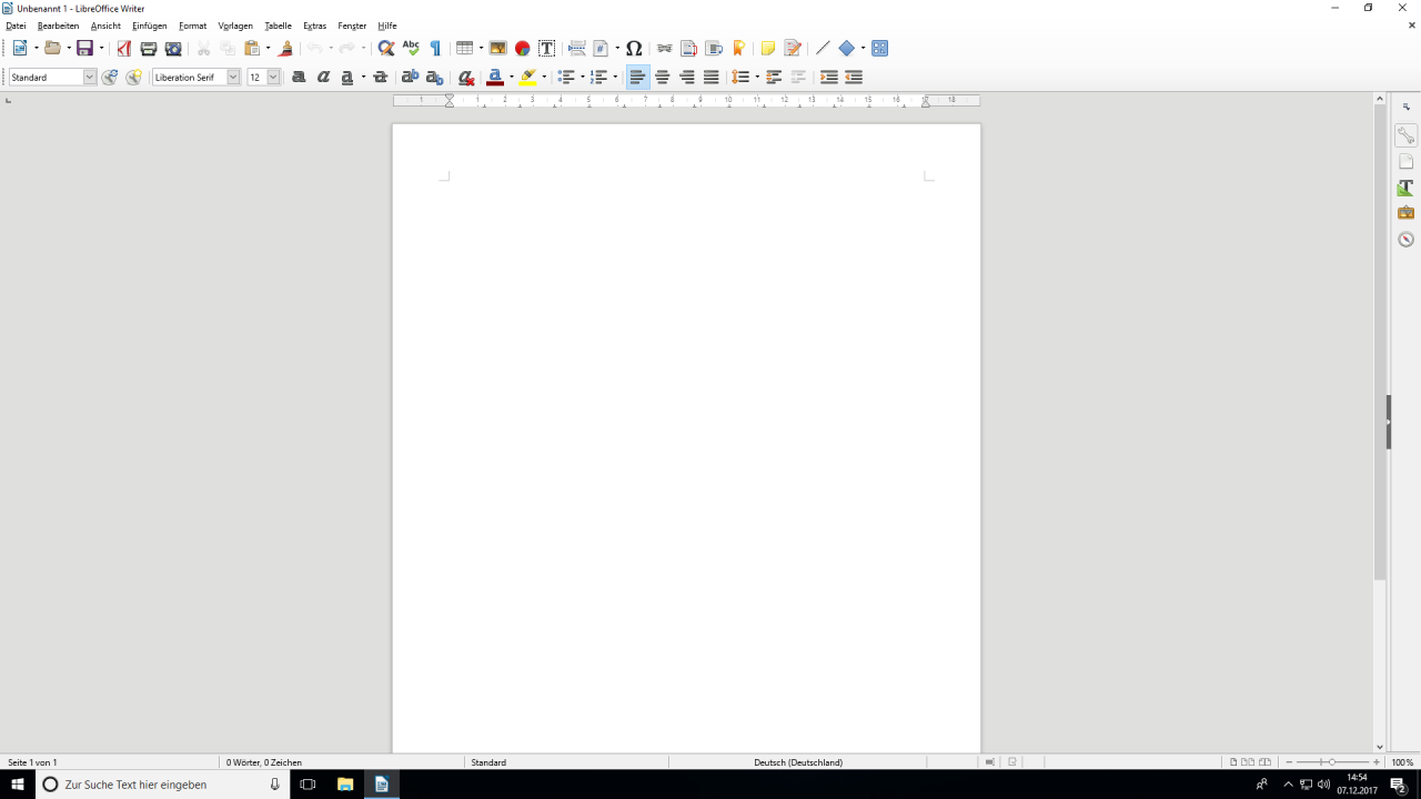 [06/02/2018] Medienbearbeitung unter Linux: Libre Office als Office-Suite
