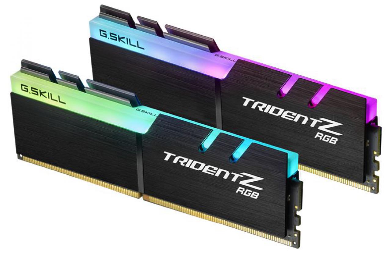[06/02/2018] G.Skill F4-4700C19D-16GTZR: 2 × 8 GiByte DDR4-4700 (19-19-19-39 @ 1,45 Volt)