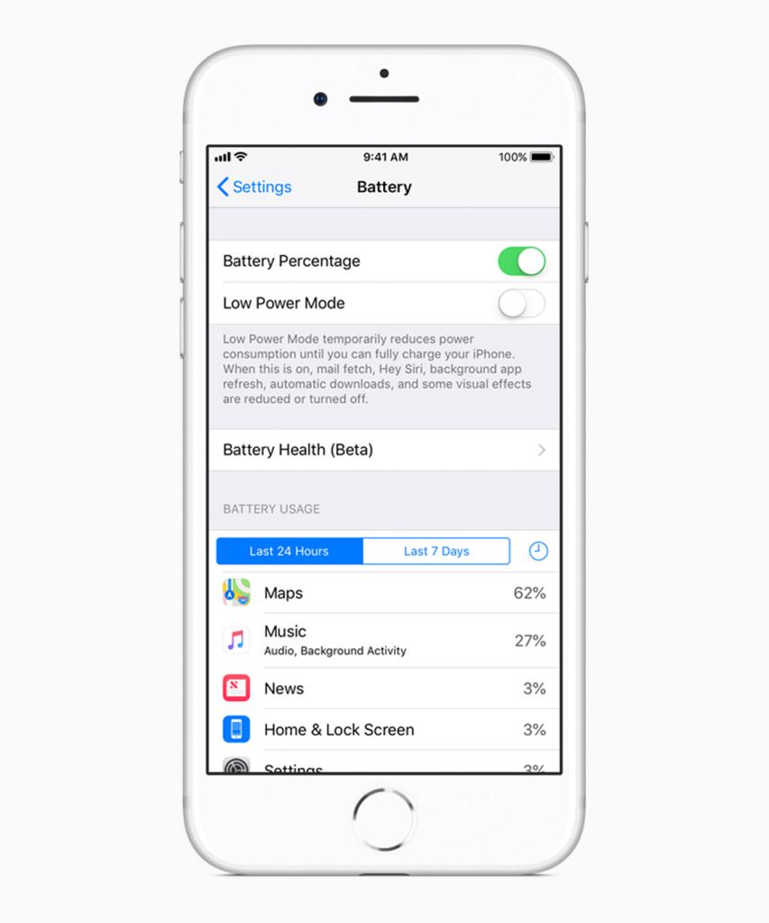 [30/03/2018] iOS 11.3 bietet unter anderem Auskunft über den Akkuzustand, den neuen 