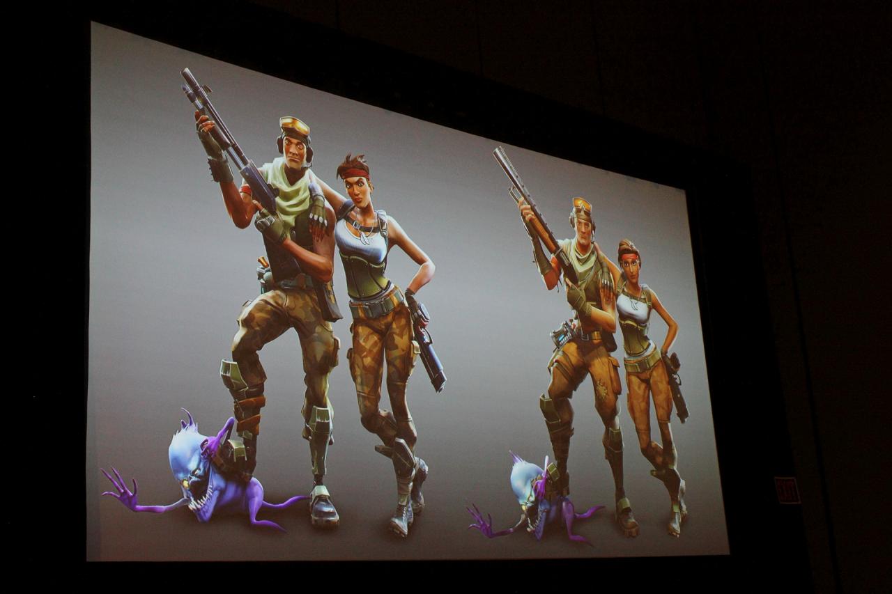 [27/03/2018] Die Grafikentwicklung von Fortnite: Vom düsteren Drama zum Zombie-Minecraft (38)