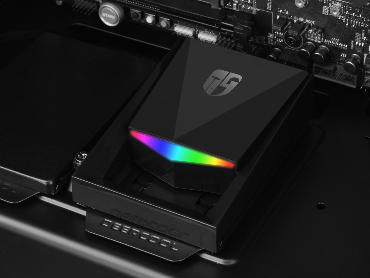 [01/03/2018] Deepcool MF120: Rahmenloser Lüfter mit WLAN-RGB-Controller (8)