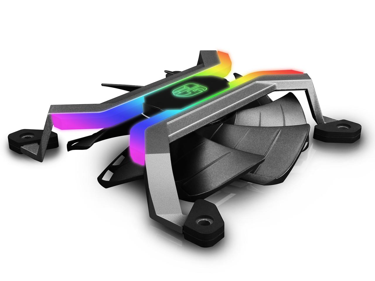 [01/03/2018] Deepcool MF120: Rahmenloser Lüfter mit WLAN-RGB-Controller (3)