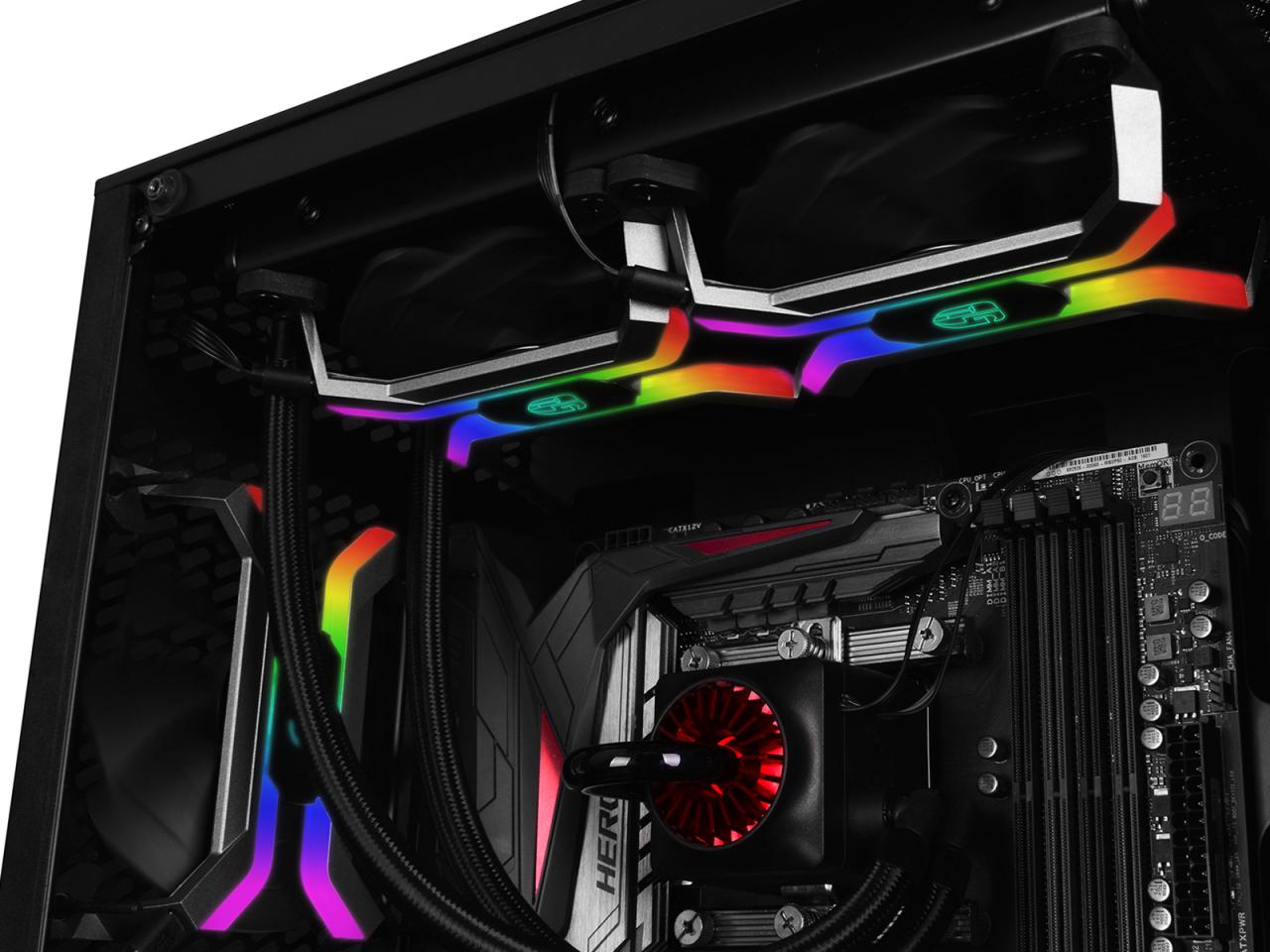 [01/03/2018] Deepcool MF120: Rahmenloser Lüfter mit WLAN-RGB-Controller (7)