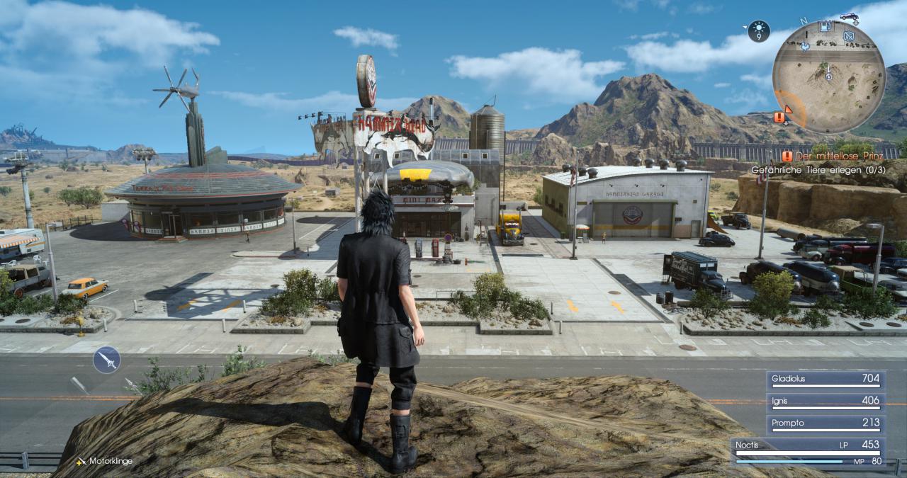 [07/03/2018] Final Fantasy XV (FF15) maxed & downsampled (4K, Turf, VXAO, Hairworks, Shadows) (14)