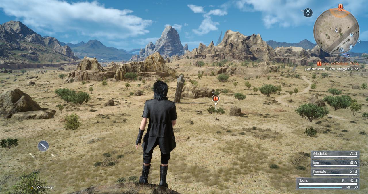 [07/03/2018] Final Fantasy XV (FF15) maxed & downsampled (4K, Turf, VXAO, Hairworks, Shadows) (15)