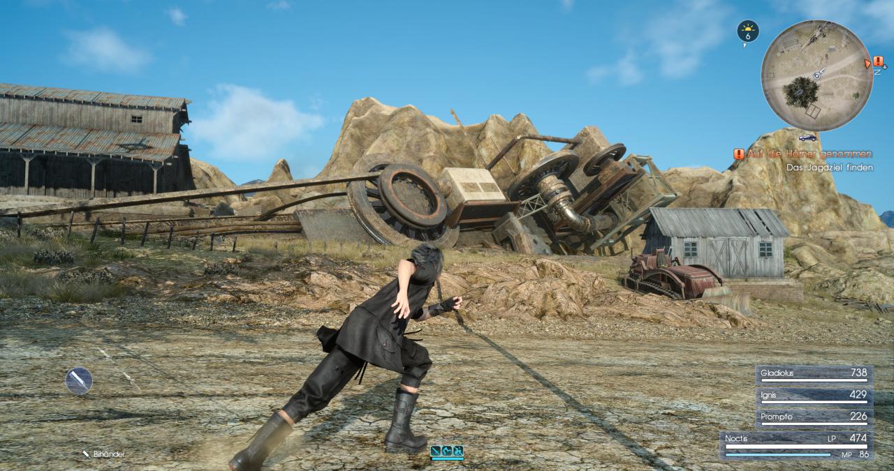 [07/03/2018] Final Fantasy XV (FF15) maxed & downsampled (4K, Turf, VXAO, Hairworks, Shadows) (21)