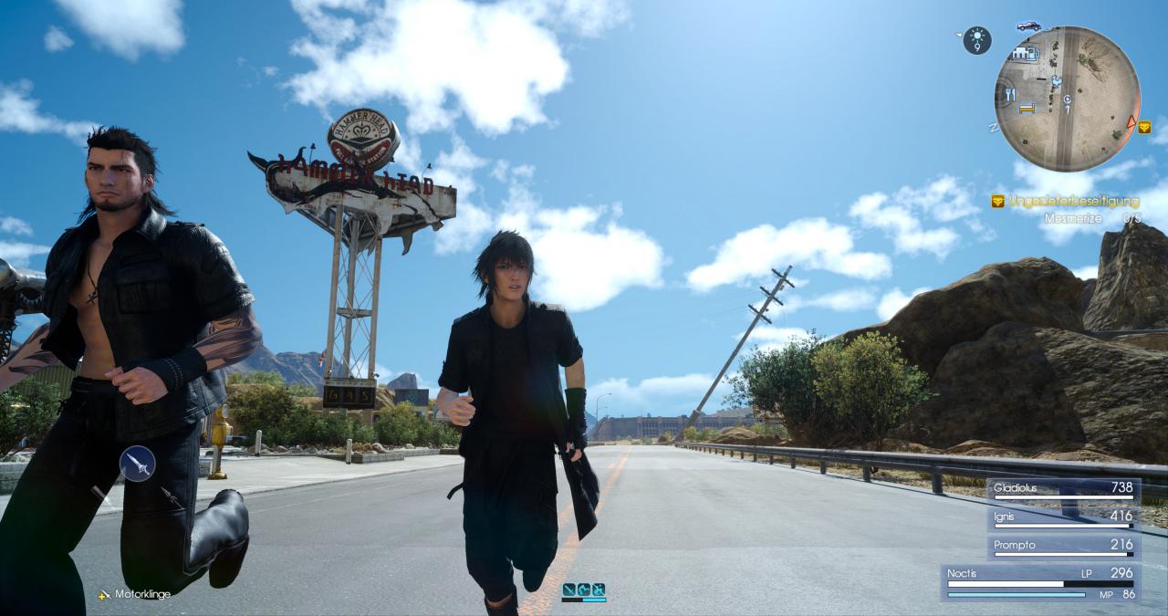 [07/03/2018] Final Fantasy XV (FF15) maxed & downsampled (4K, Turf, VXAO, Hairworks, Shadows) (38)