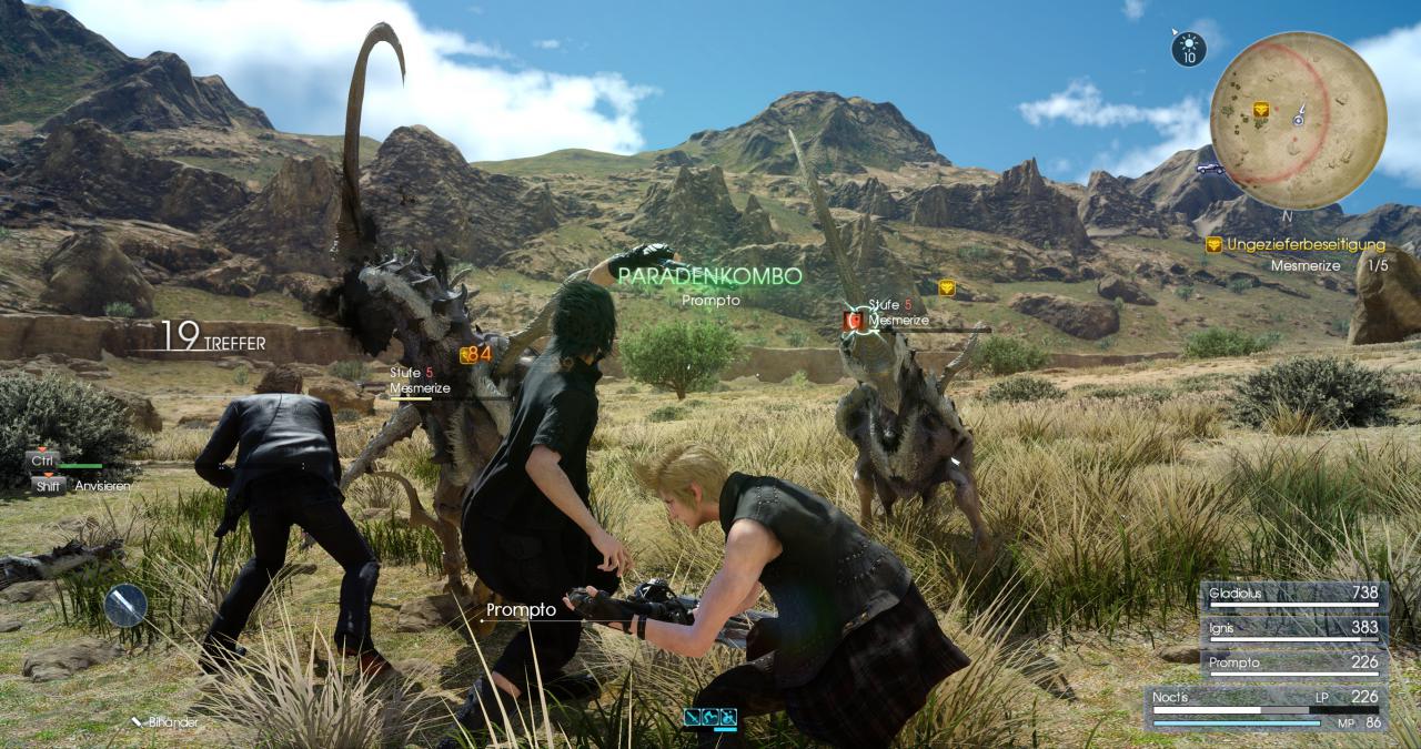 [07/03/2018] Final Fantasy XV (FF15) maxed & downsampled (4K, Turf, VXAO, Hairworks, Shadows) (39)