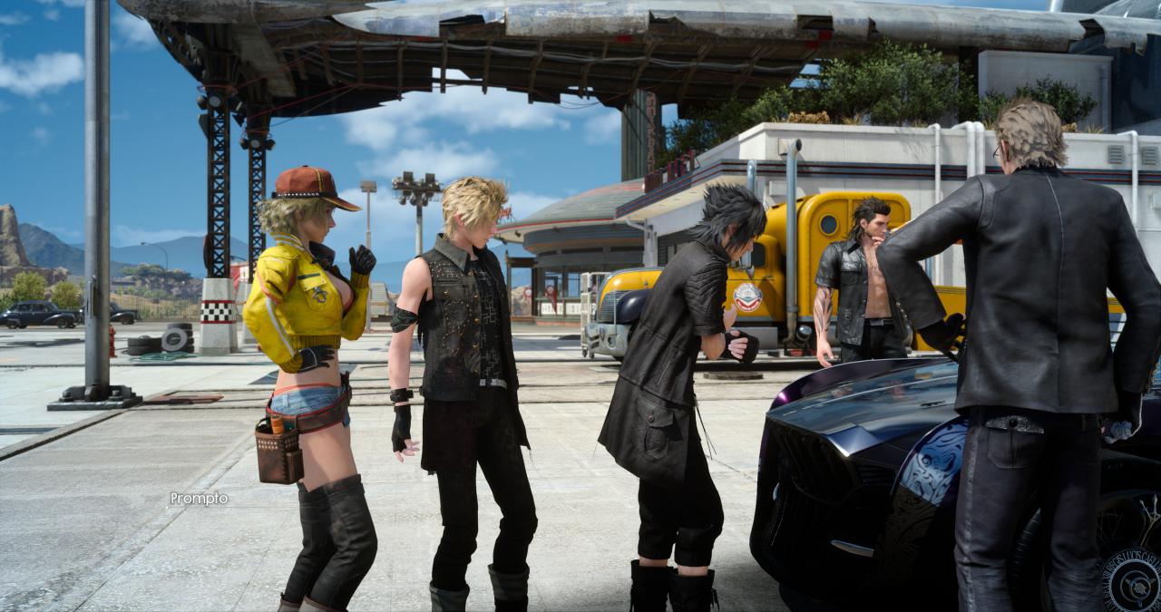 [07/03/2018] Final Fantasy XV (FF15) maxed & downsampled (4K, Turf, VXAO, Hairworks, Shadows) (41)