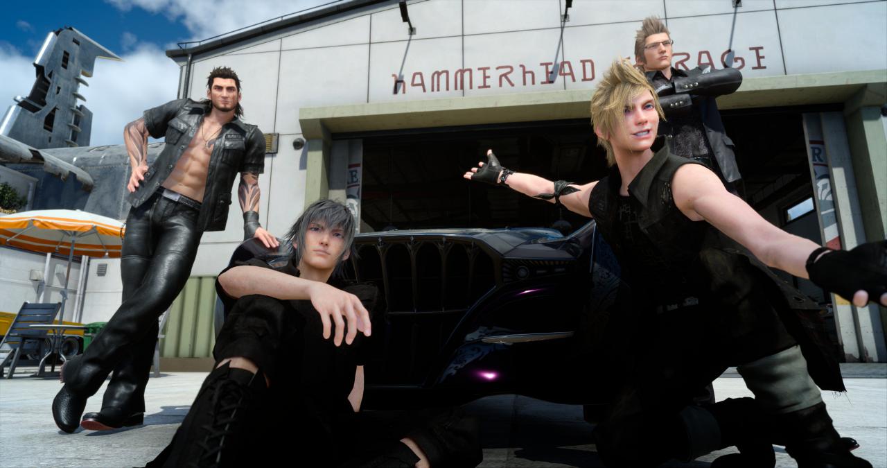 [07/03/2018] Final Fantasy XV (FF15) maxed & downsampled (4K, Turf, VXAO, Hairworks, Shadows) (43)